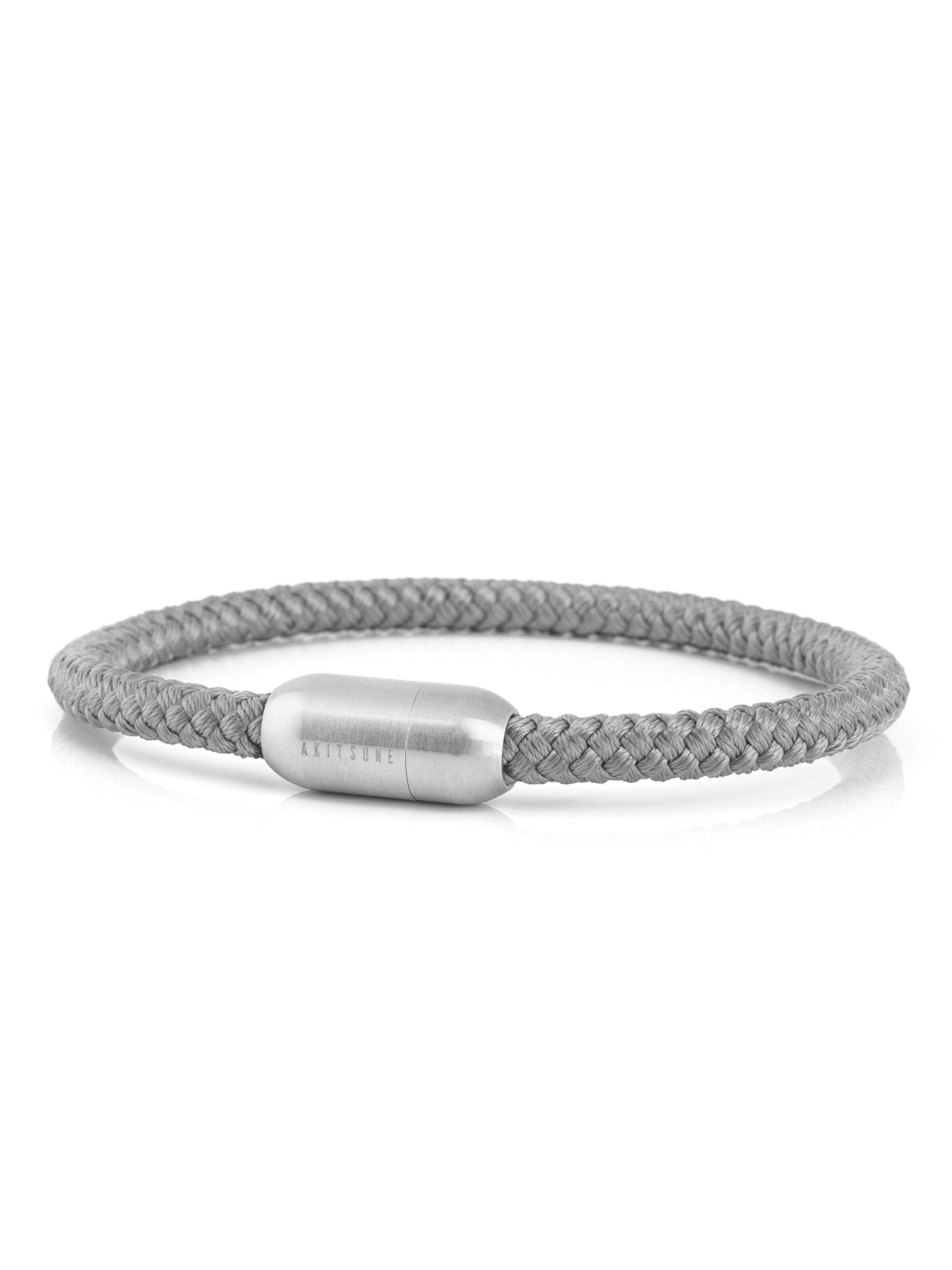 Akitsune Bracelet 'Silvus' in Silver: front