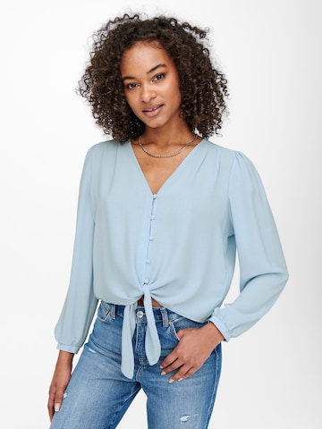 ONLY Blouse 'Mette' in Blue: front