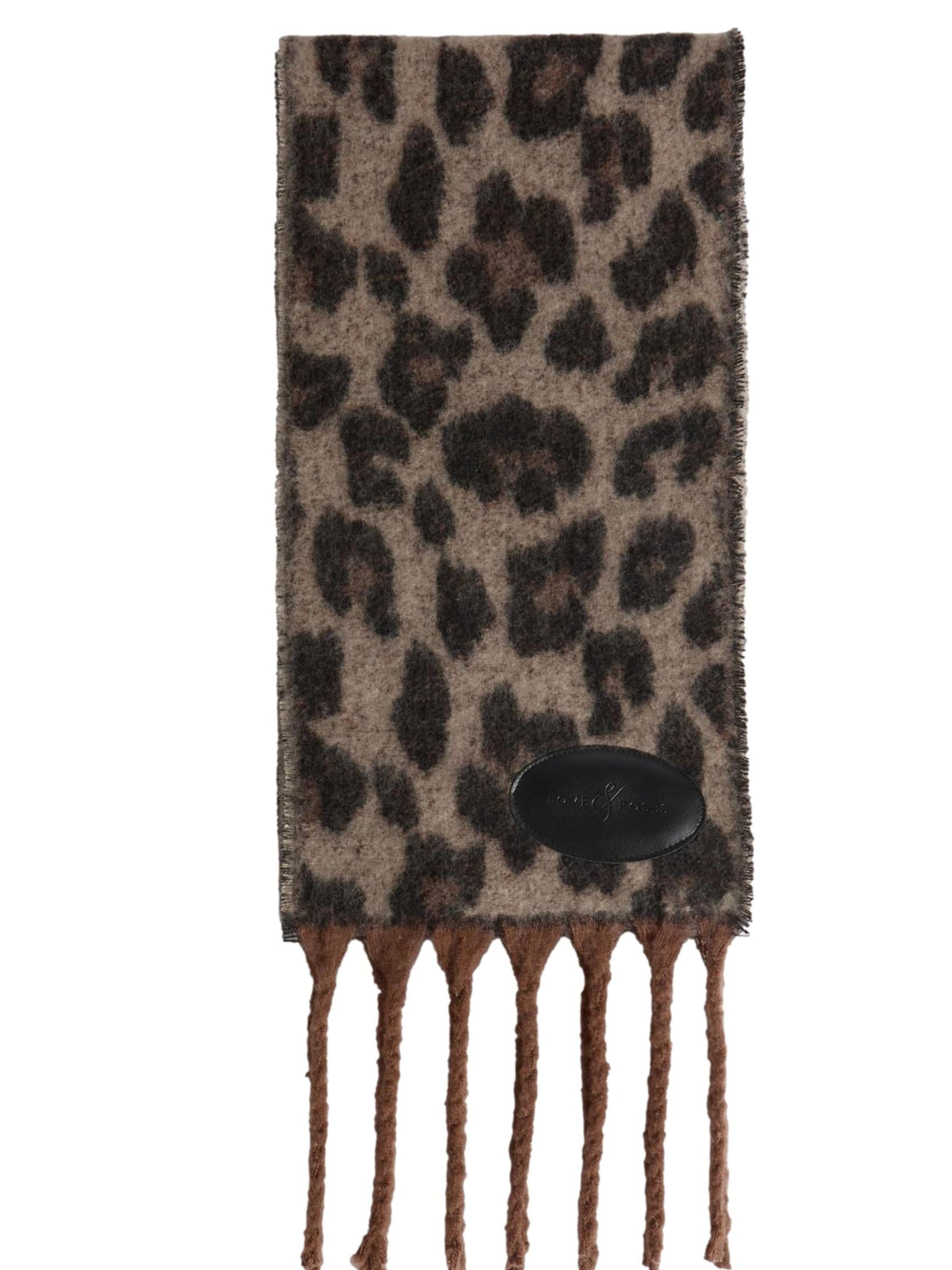 love & roses Шарф в Бежевый: спереди