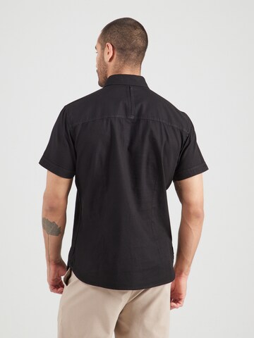 Regular fit Camicia di CAMP DAVID in nero