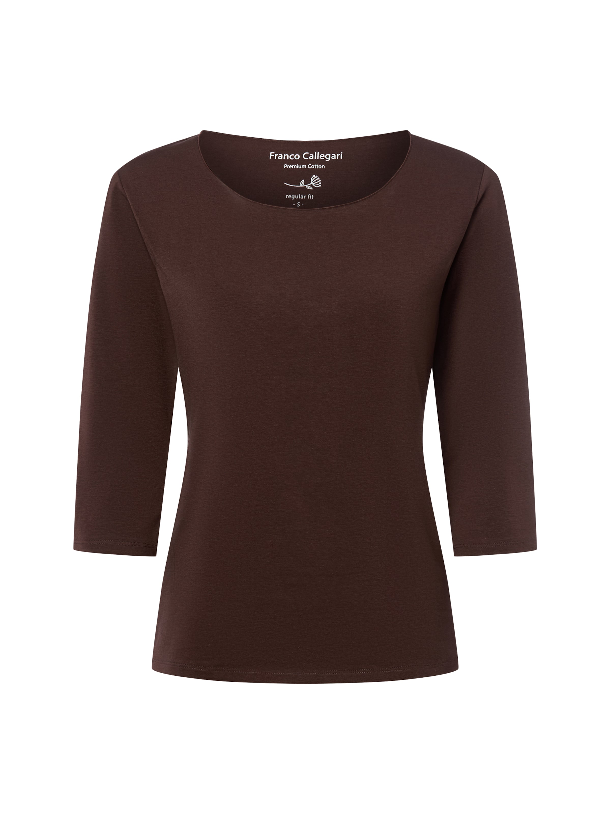 Franco Callegari Shirt in Brown: front