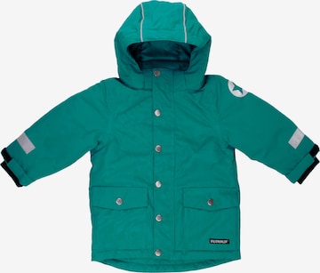 Villervalla Winterjacke ' Basic ' in Grün: Vorderseite