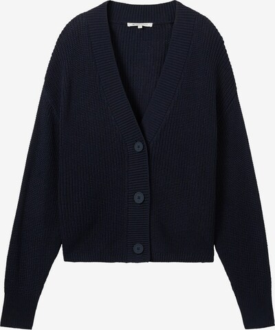 TOM TAILOR DENIM Cardigan en bleu nuit, Vue avec produit