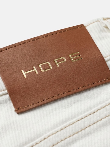 HOPE - regular Pantalón 'HOPE JEANS PANTALONE' en blanco