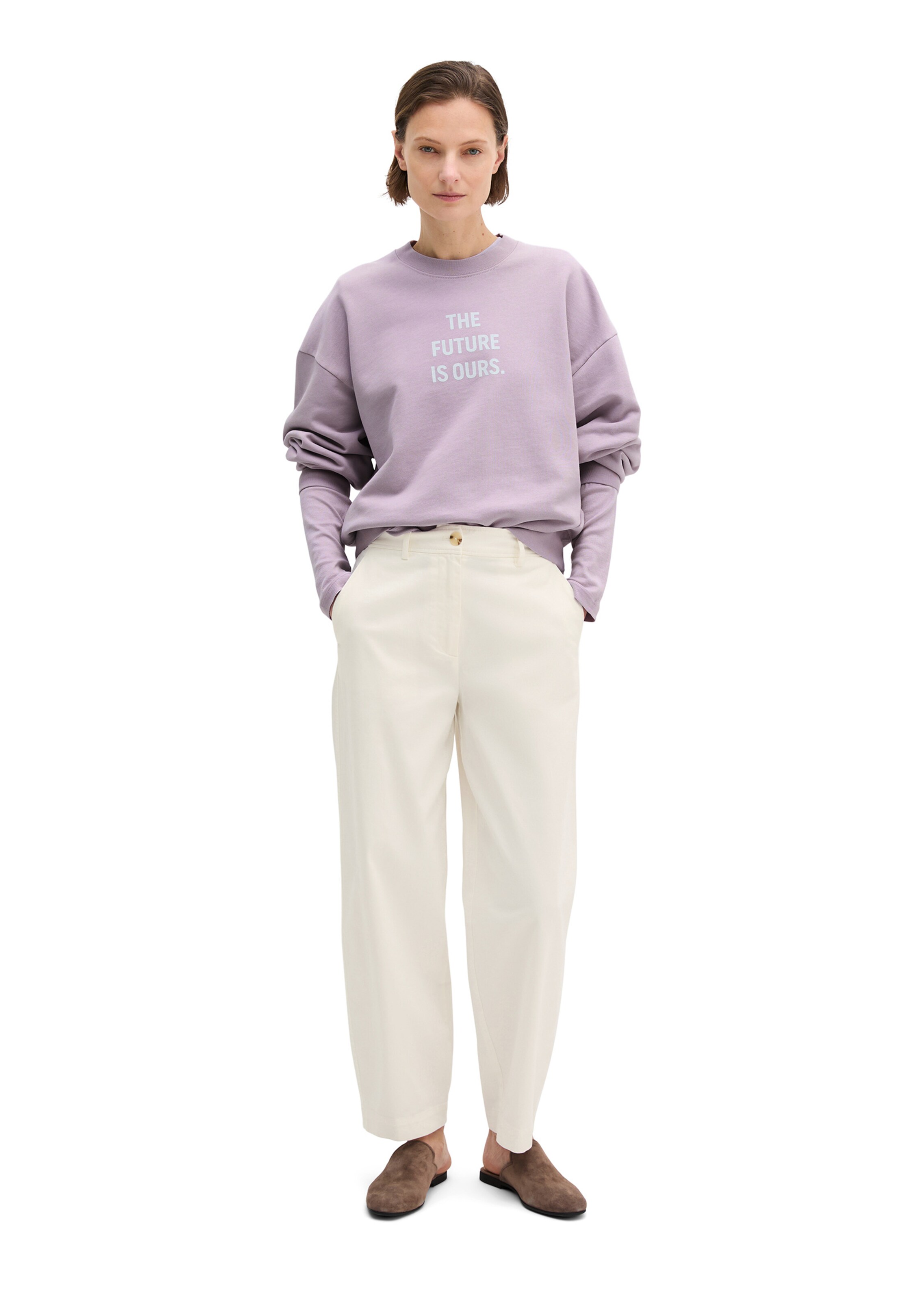 Marc O'Polo Sweatshirt in Lila