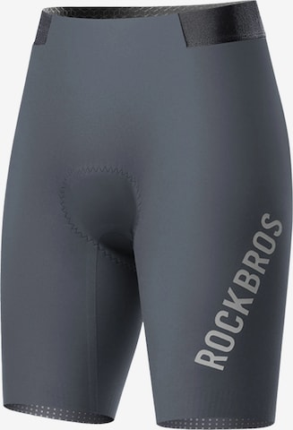 ROCKBROS Workout Pants in Grey: front