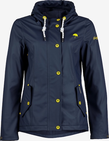 Schmuddelwedda Between-season jacket in Blue: front