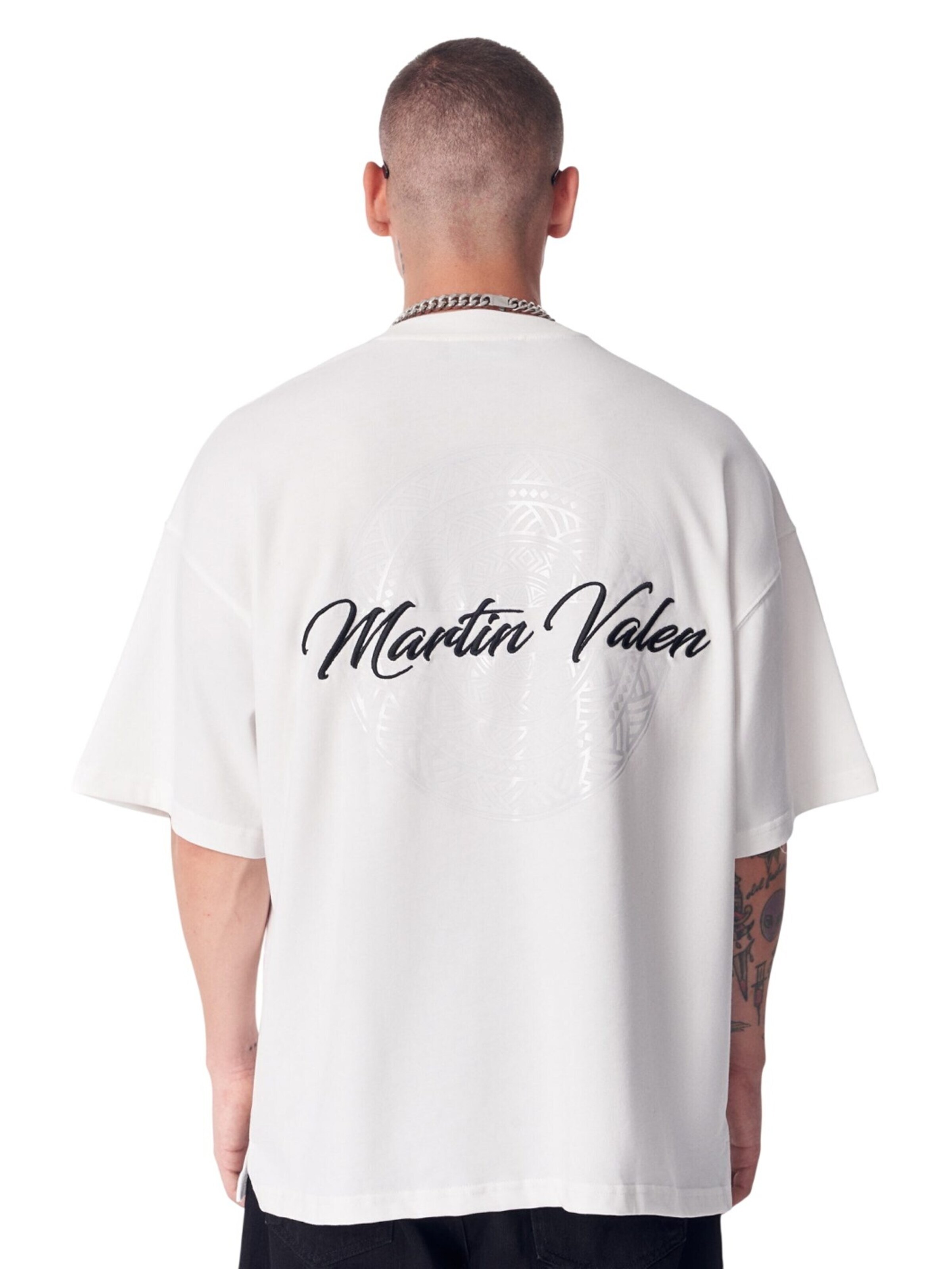 MARTIN VALEN Shirt in Wit