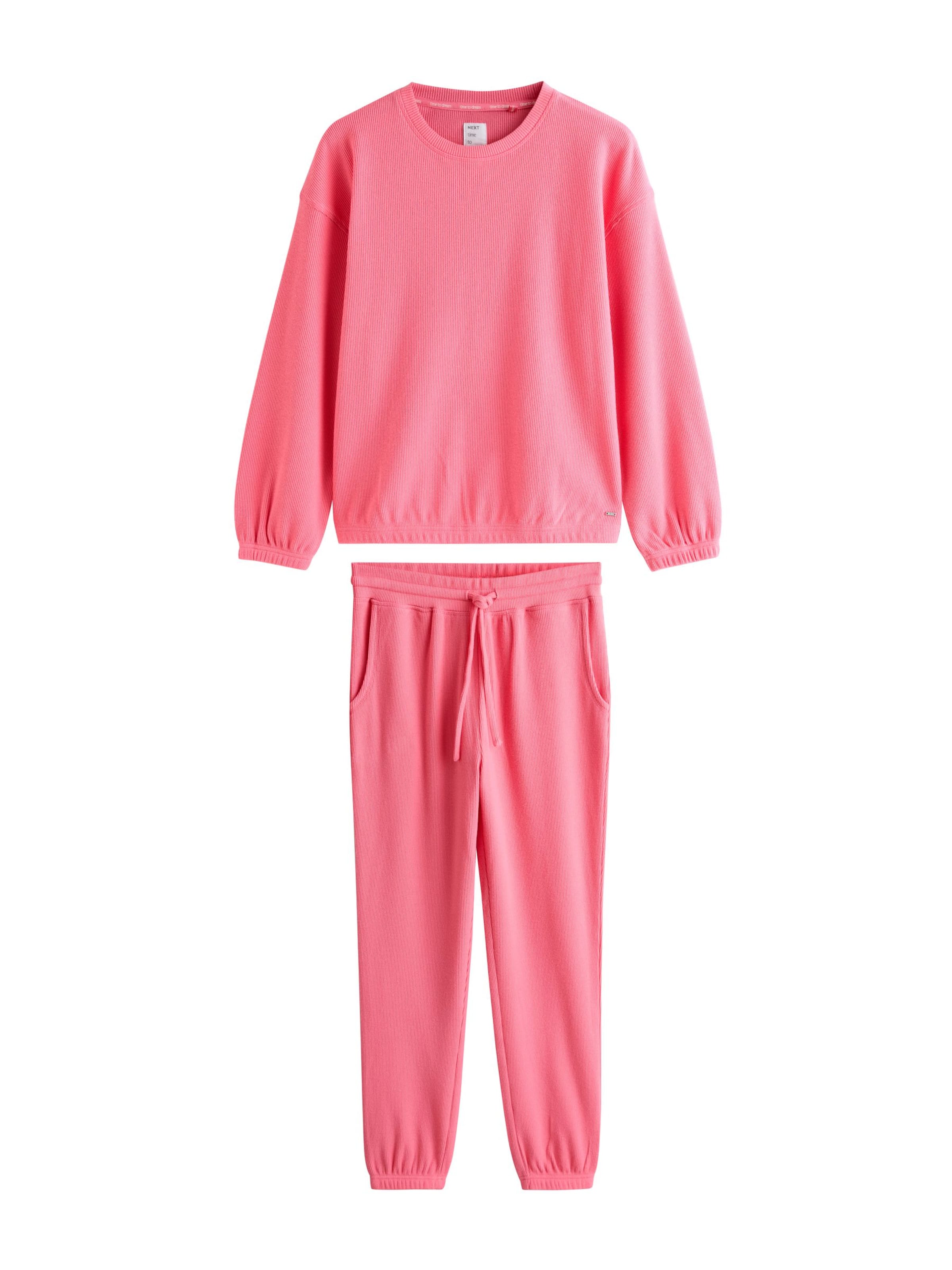 Next Пижама в Ярко-розовый: спереди