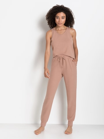 LASCANA Tapered Broek in Beige