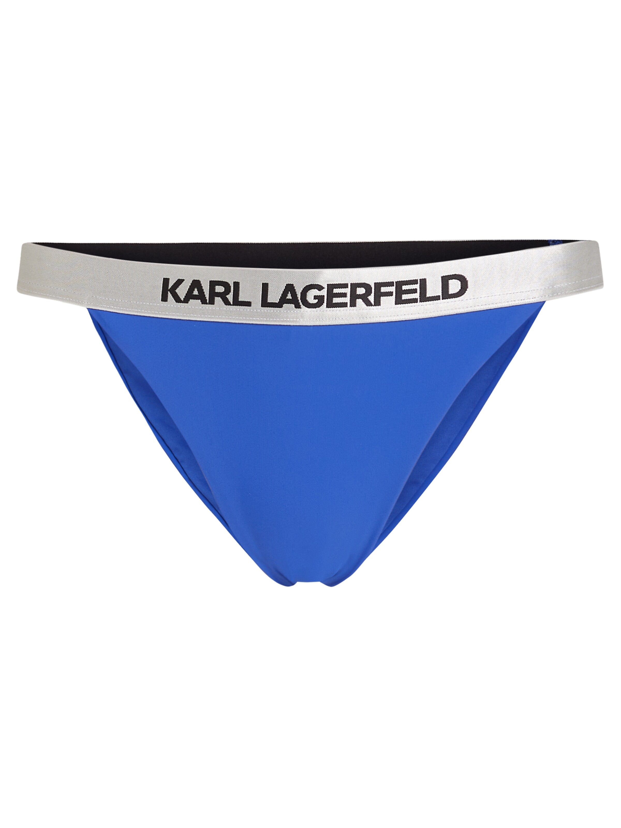 Karl Lagerfeld Низ бикини в Синий: спереди