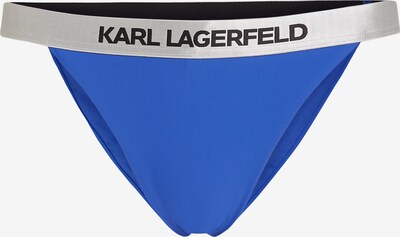 Karl Lagerfeld Bikinové nohavičky - modrá / biela, Produkt