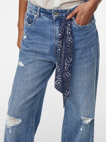 ONLY Wide Leg Jeans 'Molly' in Blau