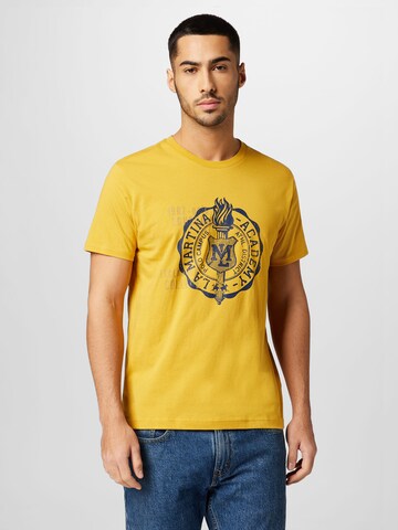 T-Shirt La Martina en jaune : devant