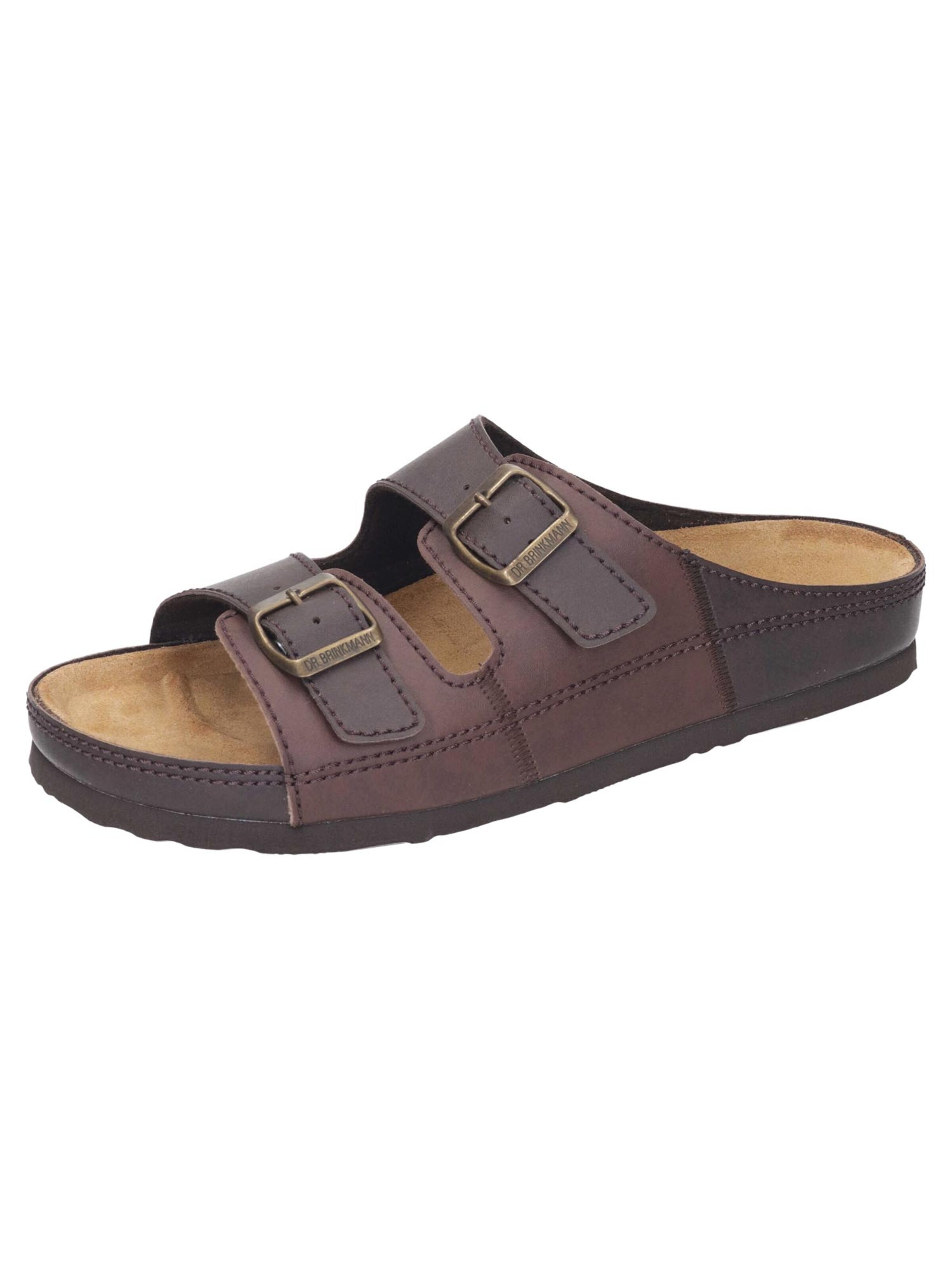 DR. BRINKMANN Mule 'Bonillo' in Brown