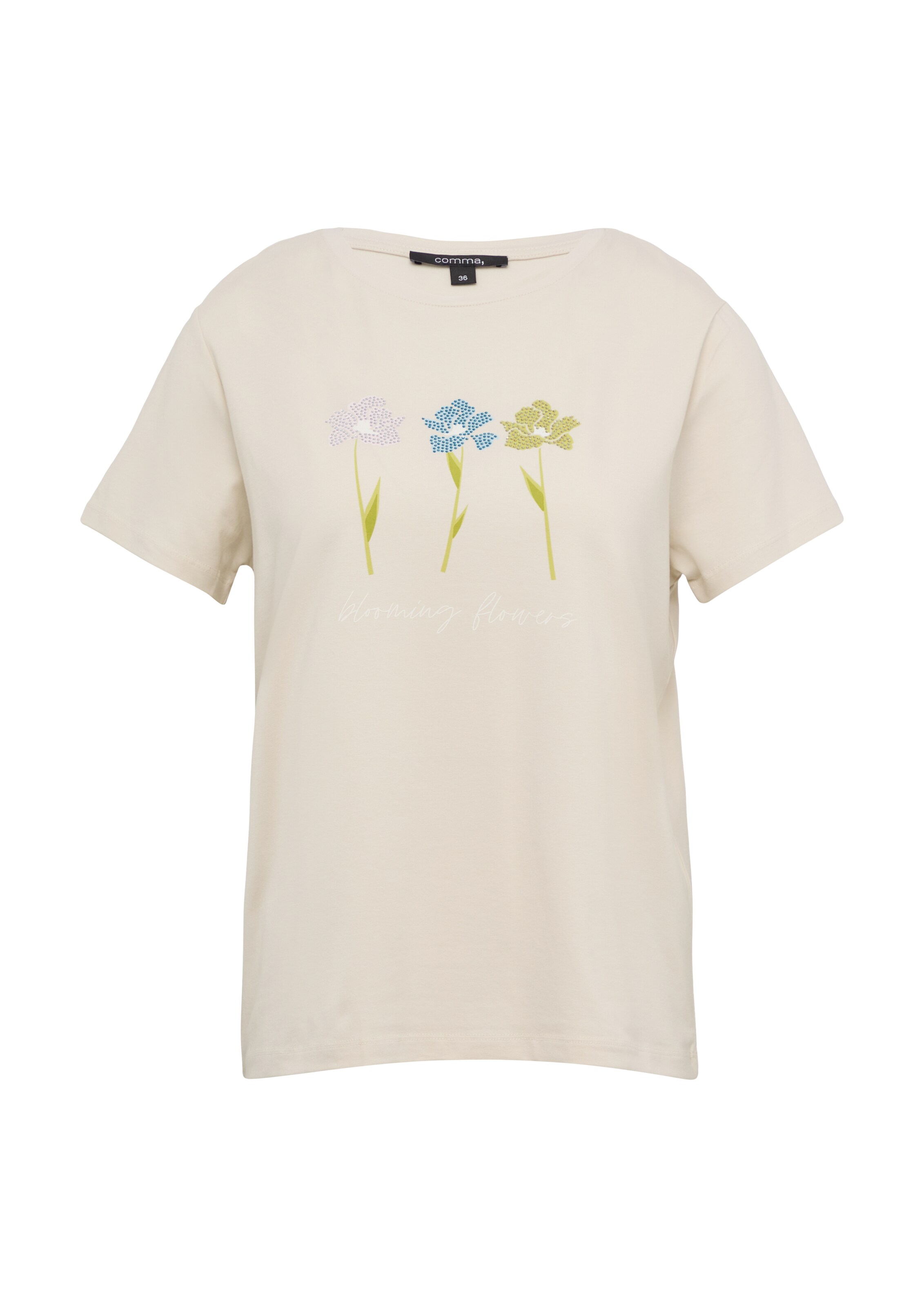 bēšs COMMA T-Krekls: no priekšpuses