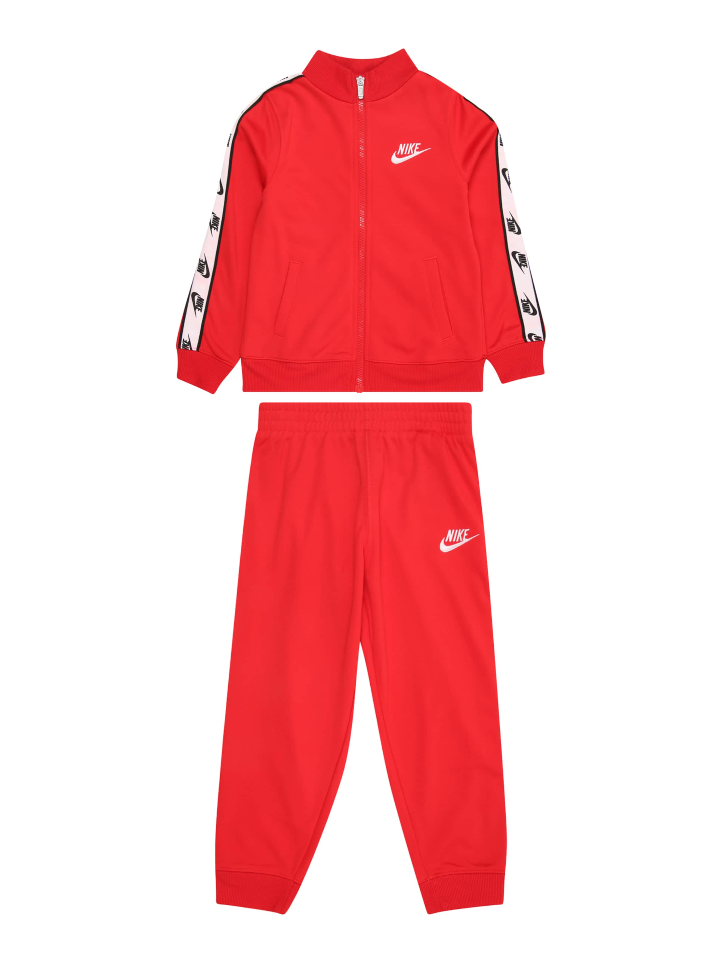 Nike Sportswear Sweat suit in Red: front