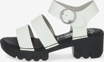 FLY LONDON Strap Sandals in White