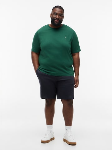 Tricou 'ESS SEASONAL' de la Tommy Hilfiger Big & Tall pe verde