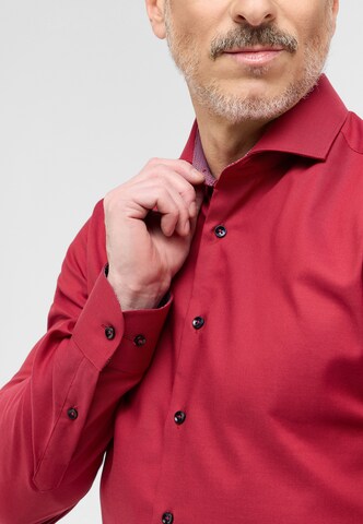 ETERNA Slim fit Zakelijk overhemd in Rood