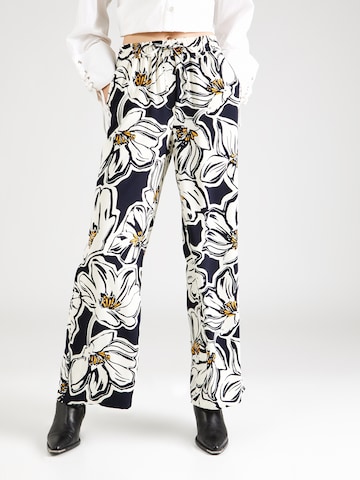 Marks & Spencer Wide leg Broek in Wit: voorkant