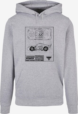 ABSOLUTE CULT Sweatshirt in Grau: predná strana
