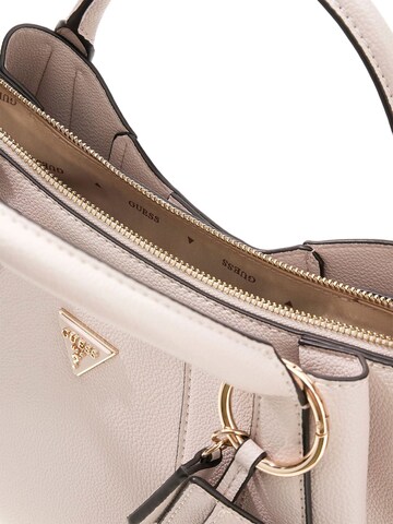 GUESS Handbag 'Darcy Girlfriend Satchel' in Grey