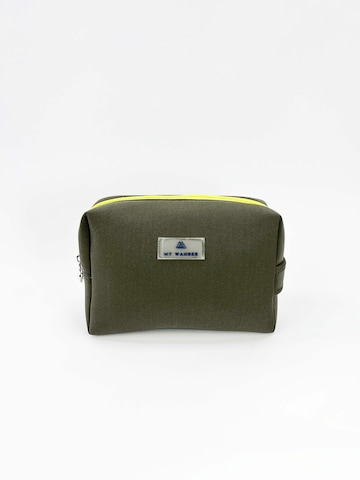 Mywander Kulturtasche 'Toiletry bag / Makeup bag'‌‌‌‌‌‌‌‌ in Grün: Vorderseite