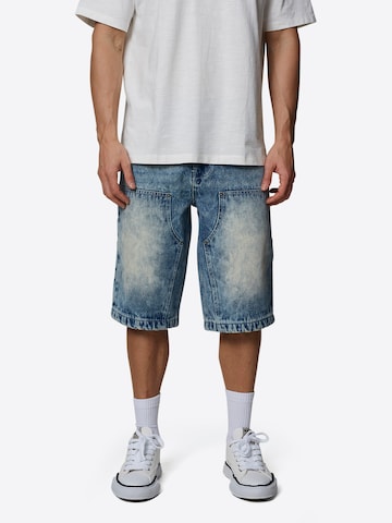 Good For Nothing Loosefit Jeans in Blauw: voorkant