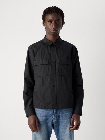 Calvin Klein Regularny krój Koszula w kolorze czarny