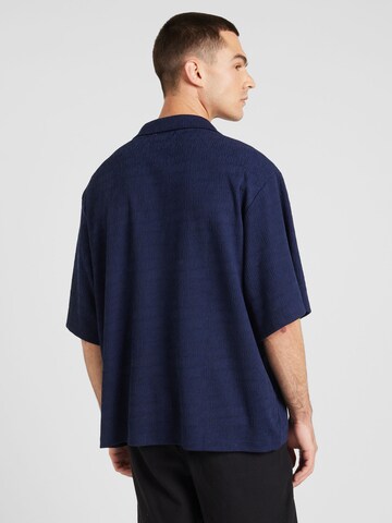 Fit confort Chemise TOPMAN en bleu