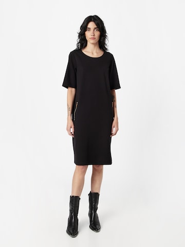 PULZ Jeans Dress 'KIRA' in Black: front