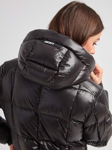 Veste outdoor ' EZ Boxed Ultra Lang Puffer Lux ' JACK1T en noir