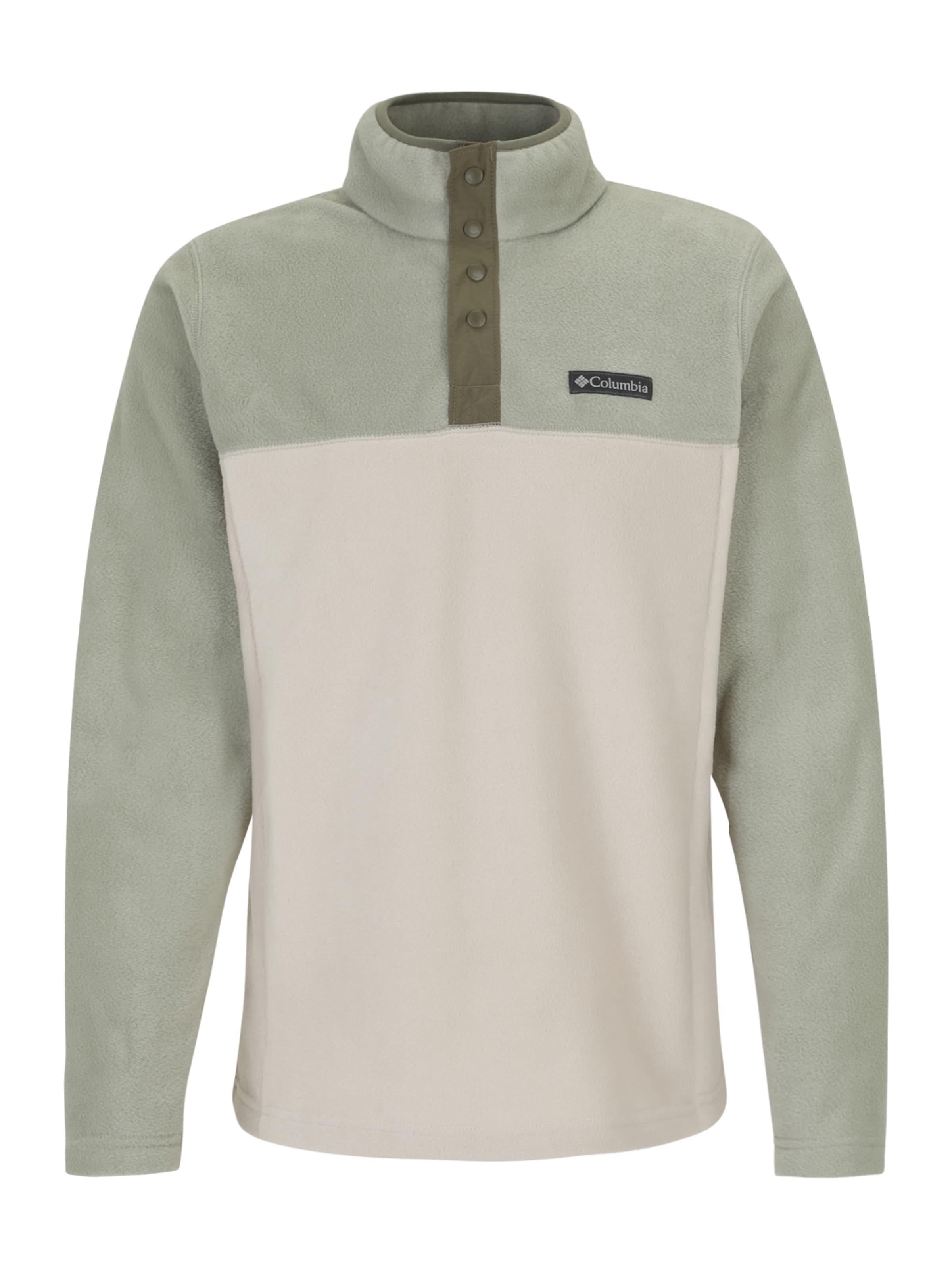 COLUMBIA Sportsweatshirt 'Steens Mountain' in Groen: voorkant