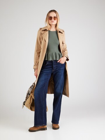 VERO MODA Sweter 'VMGLORY' w kolorze zielony