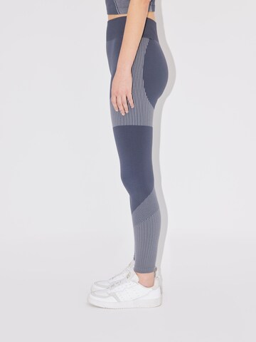 LeGer by Lena Gercke Skinny Workout Pants 'Silvia' in Blue