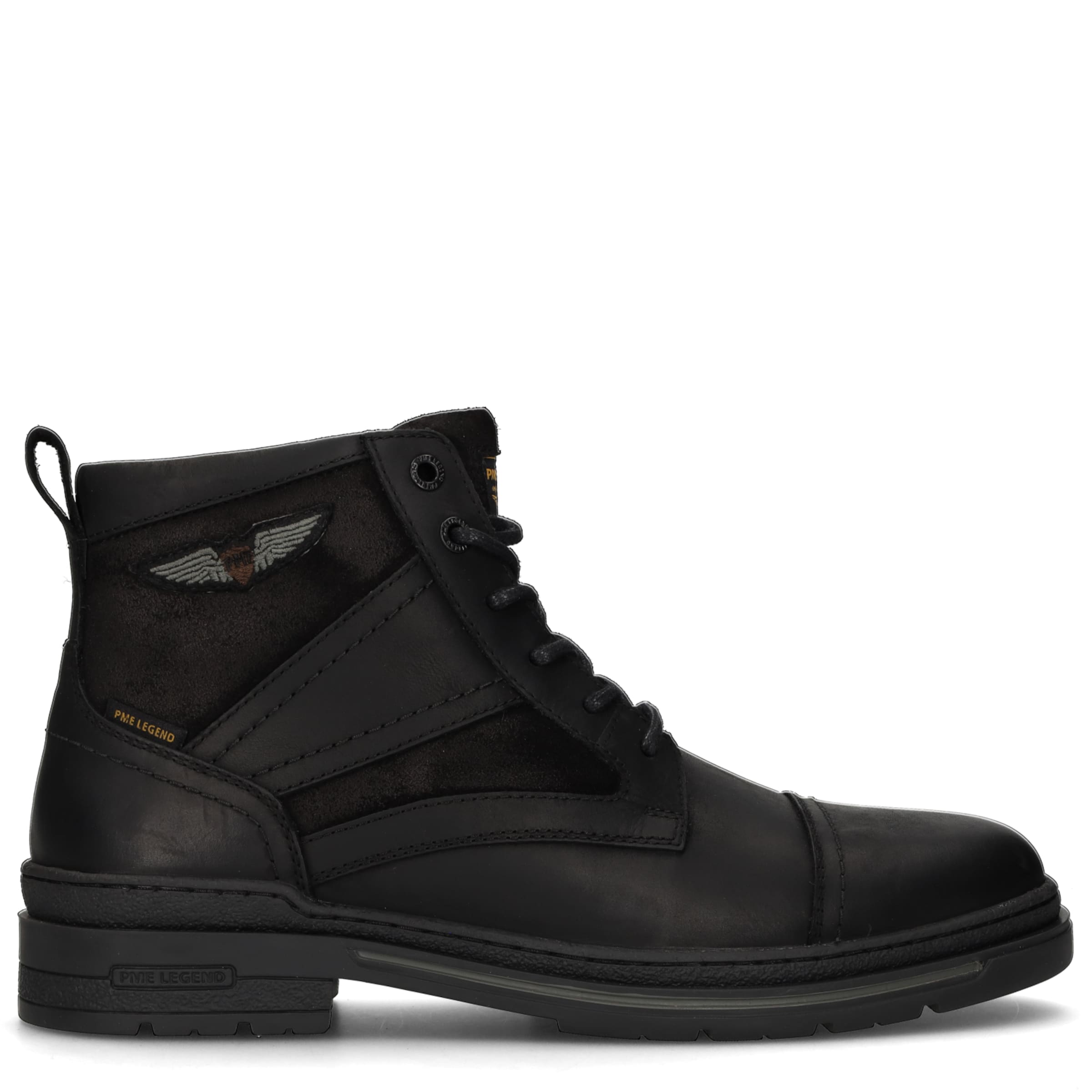 PME Legend Lace-Up Boots in Black