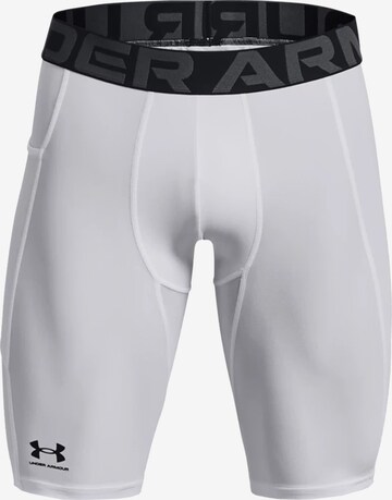 UNDER ARMOUR Skinny Athletic Underwear in White: front