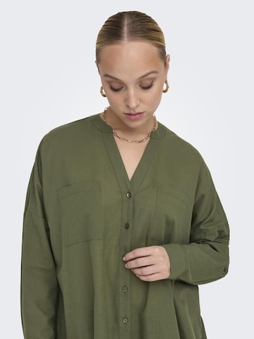 ONLY - Blusa 'Apeldoorn' en verde