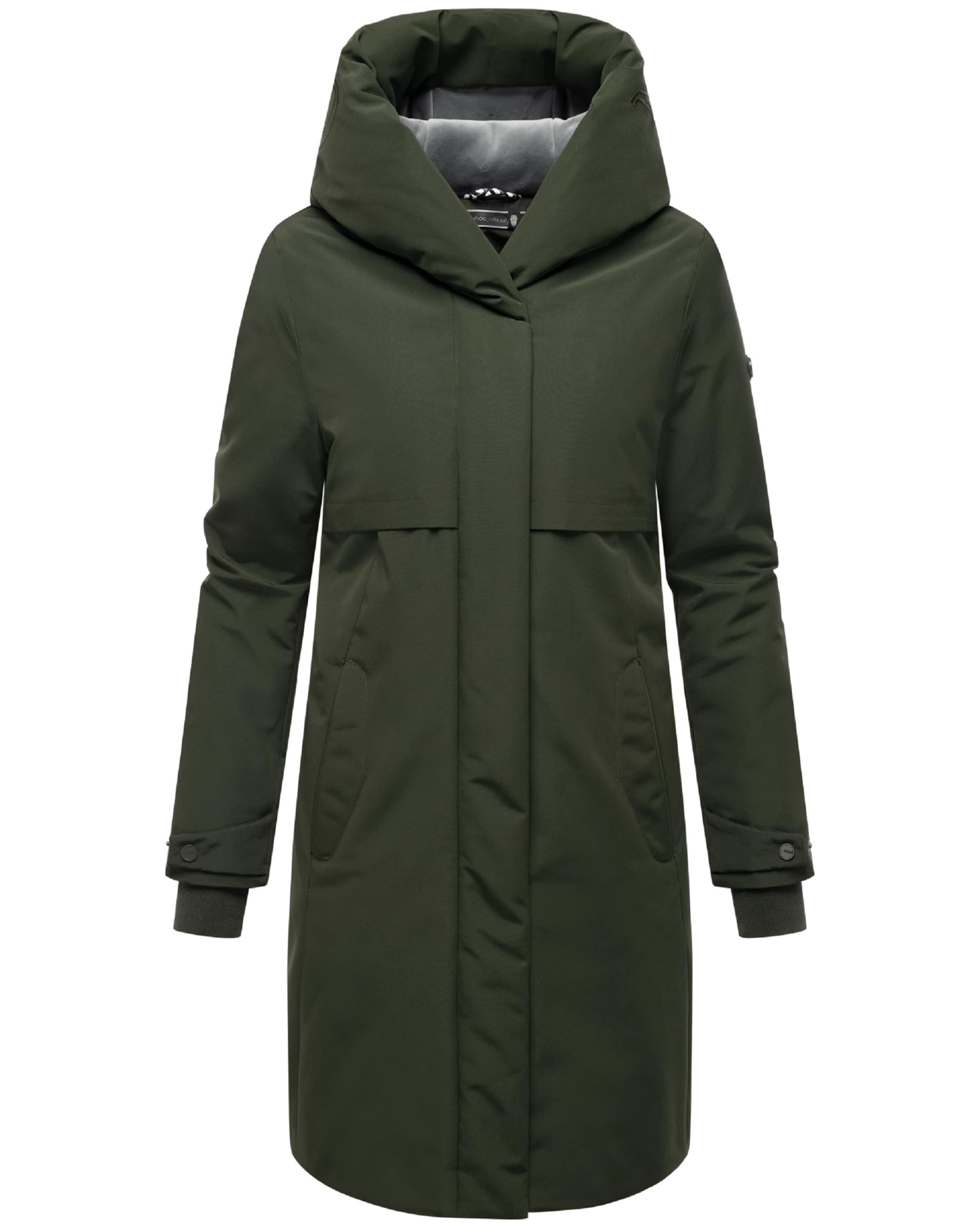 Manteau d’hiver 'Domingaa 14' NAVAHOO en vert : devant