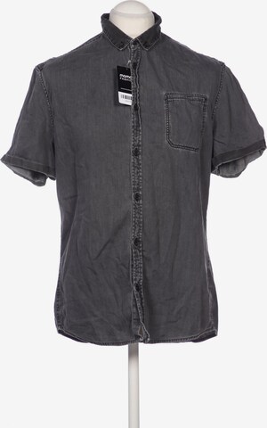 DRYKORN Button Up Shirt in L in Grey: front