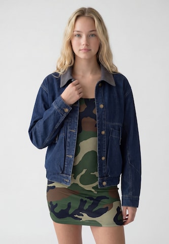 MYMO - Chaqueta de entretiempo en azul: frente