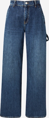 Wide leg Jeans 'Lenora' de la LTB pe albastru: față