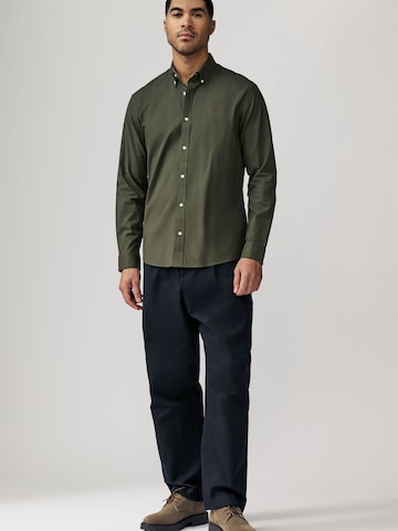 Next Klasický střih Košile – zelená