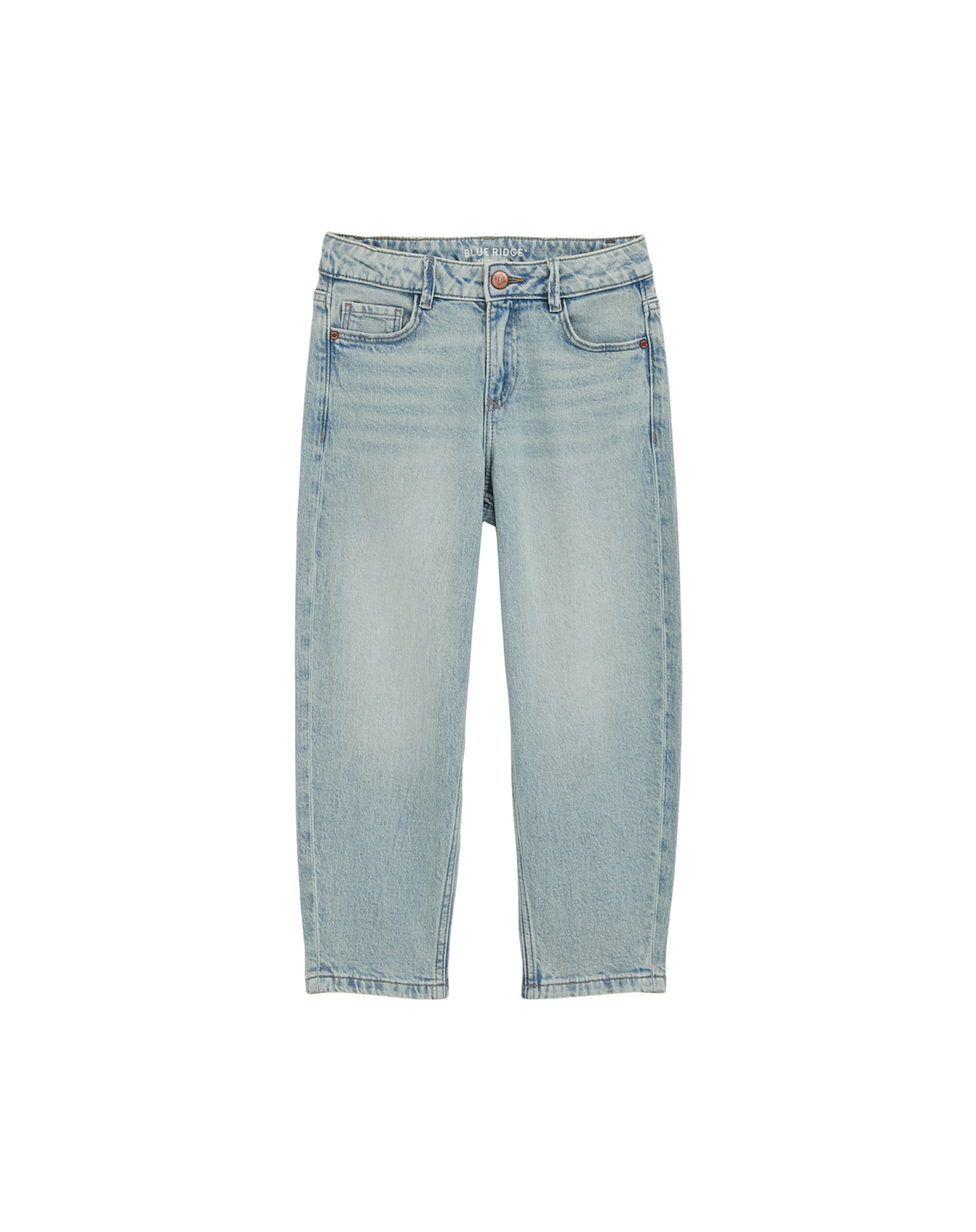 WE Fashion Baggy Jeans in Blauw: voorkant
