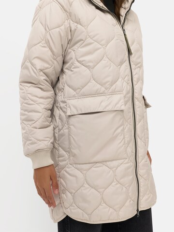 CAMEL ACTIVE Winddichter Mantel in Oversized Passform in Grau