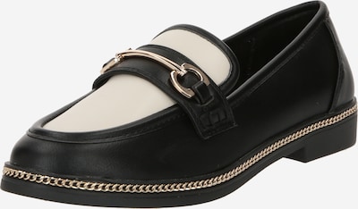 River Island Slip On cipele u zlatna / crna / bijela, Pregled proizvoda