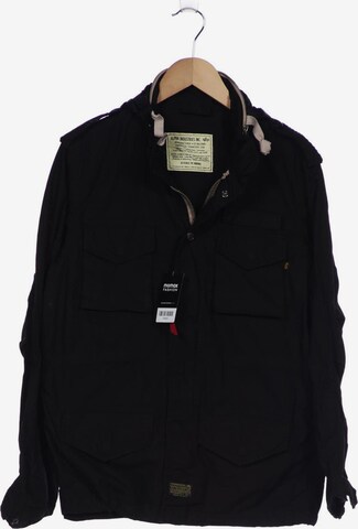 ALPHA INDUSTRIES Jacket & Coat in S in Black: front