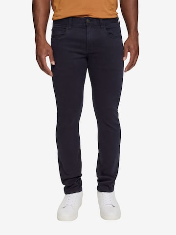 ESPRIT Slim fit Chino trousers in Blue