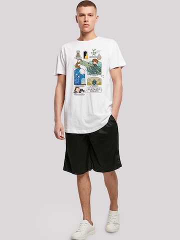 T-Shirt 'Fantastic Beasts 2 Chibi Newt' F4NT4STIC en blanc